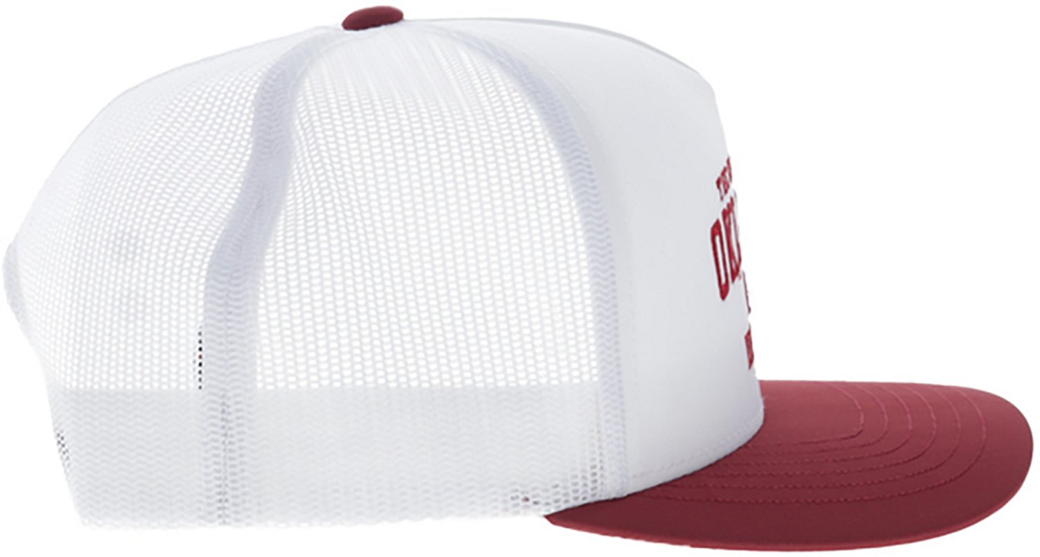 Hooey Adults' Oklahoma Sooners School Arch Year Structured Cap - view number 5