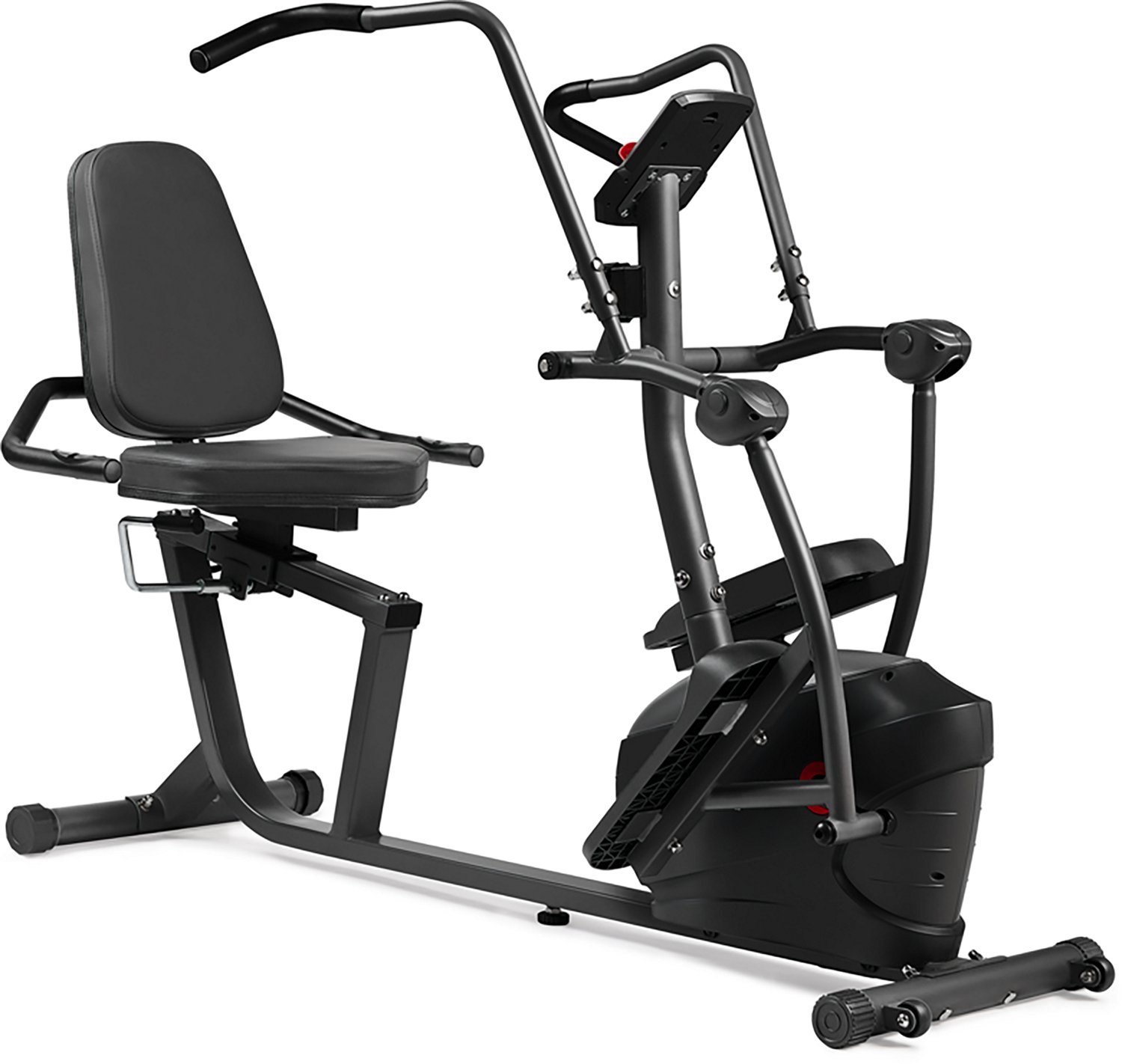 Sunny Health & Fitness Smart Magnetic Resistance Dual Action Recumbent Elliptical Trainer with Bluetooth - view number 5