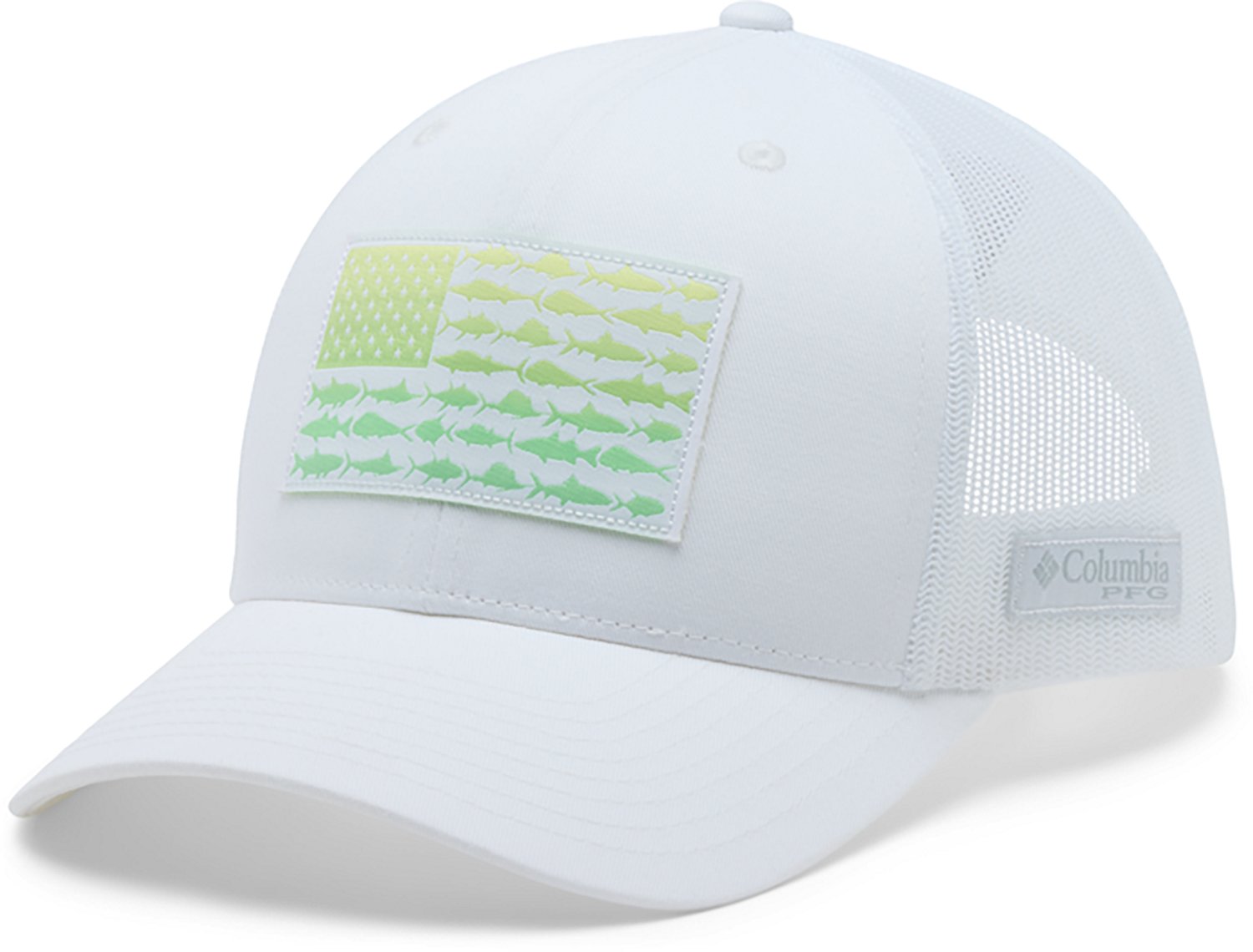 Columbia Sportswear Men's PFG Mesh Snap Back Fish Flag Cap                                                                       - view number 3