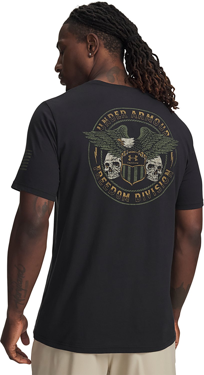 Under Armour Men's Freedom Eagle Skull Graphic T-shirt - view number 2
