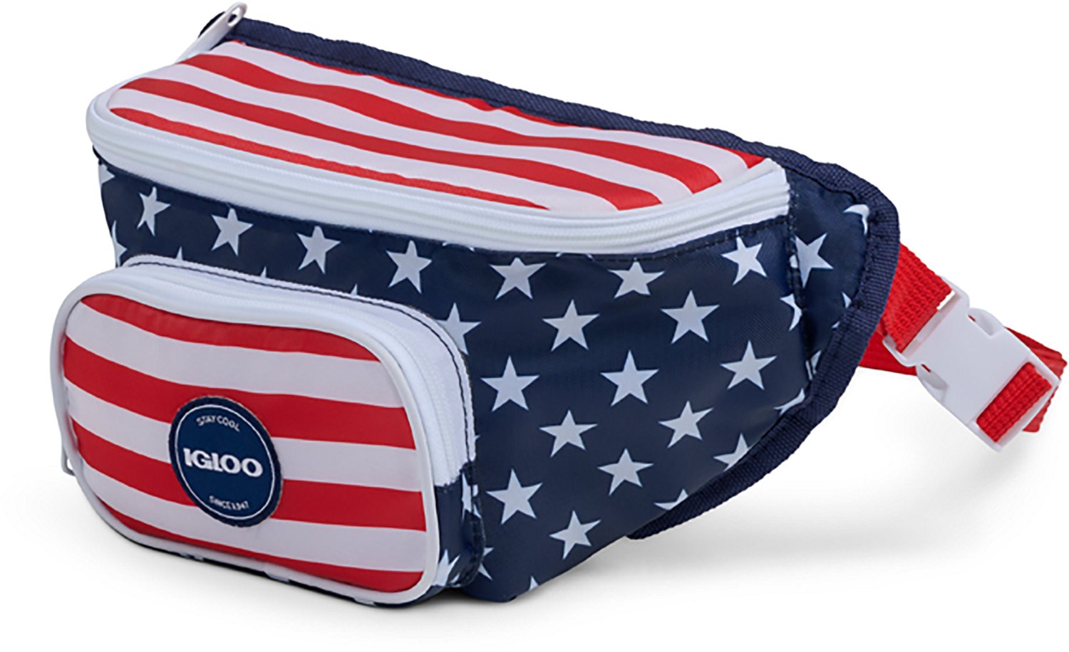 Igloo Americana Flag Fanny Pack 2.5 Quart Cooler - view number 2