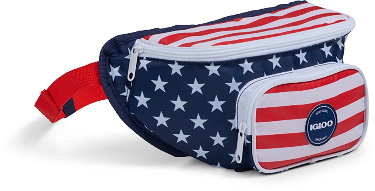 Igloo Americana Flag Fanny Pack 2.5 Quart Cooler - view number 3