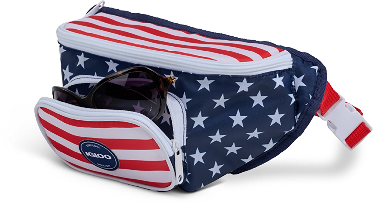 Igloo Americana Flag Fanny Pack 2.5 Quart Cooler - view number 6
