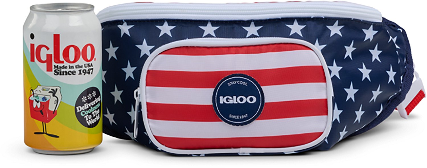 Igloo Americana Flag Fanny Pack 2.5 Quart Cooler - view number 7