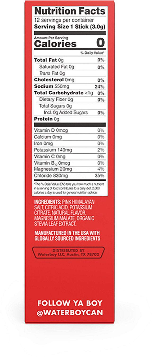 Waterboy Daily Hydration Packets 12-Pack - view number 4
