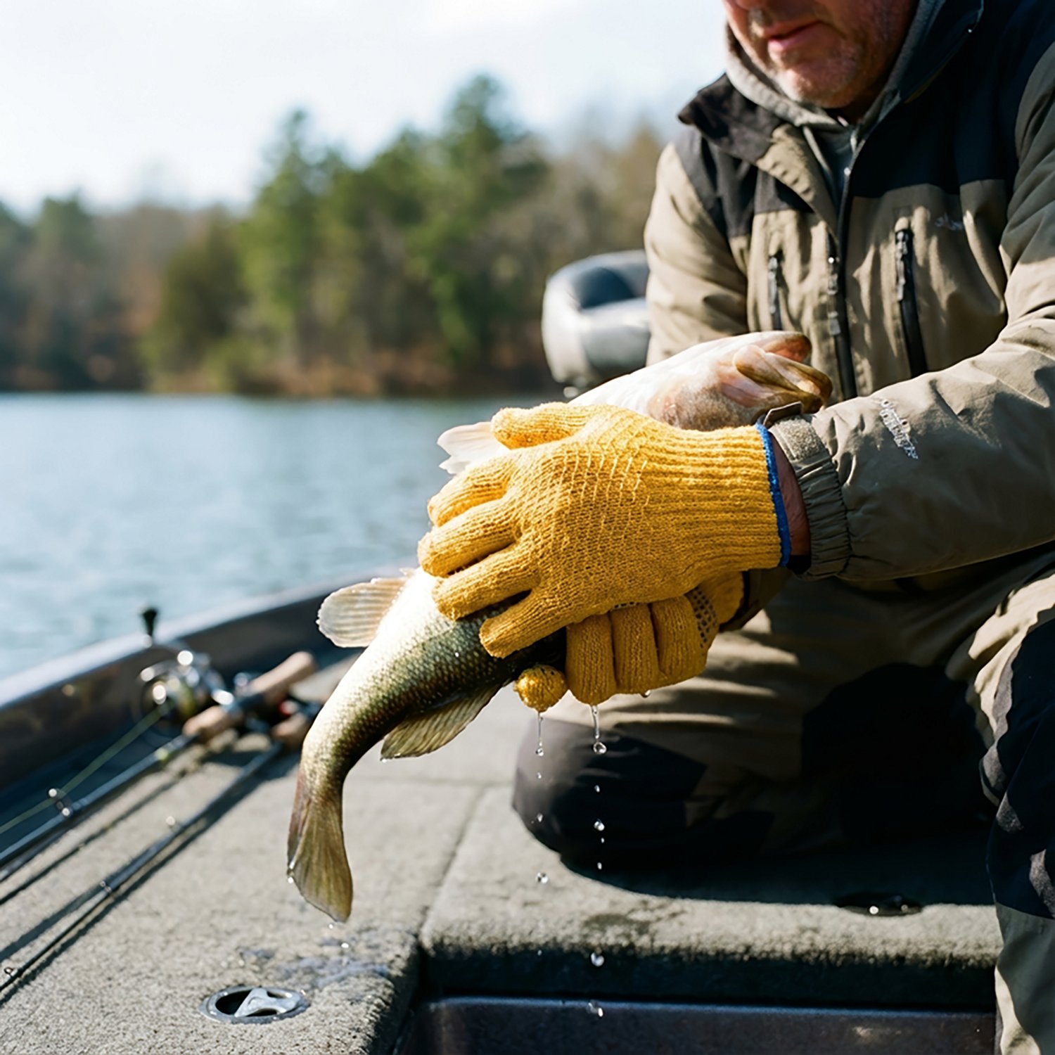 Rock Fish Double-Sided Fish Gripper Gloves - view number 2