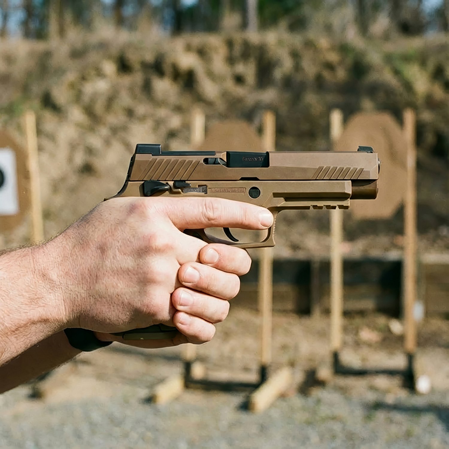 Sig Sauer P320 M17 Coyote Manual NS 9mm Full-Sized 17-Round Pistol - view number 4