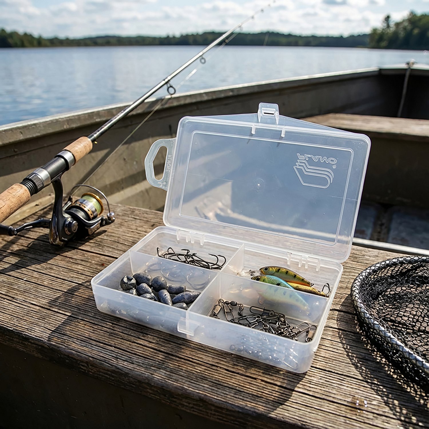 Plano® StowAway® 4-Compartment Tackle Box                                                                                      - view number 5