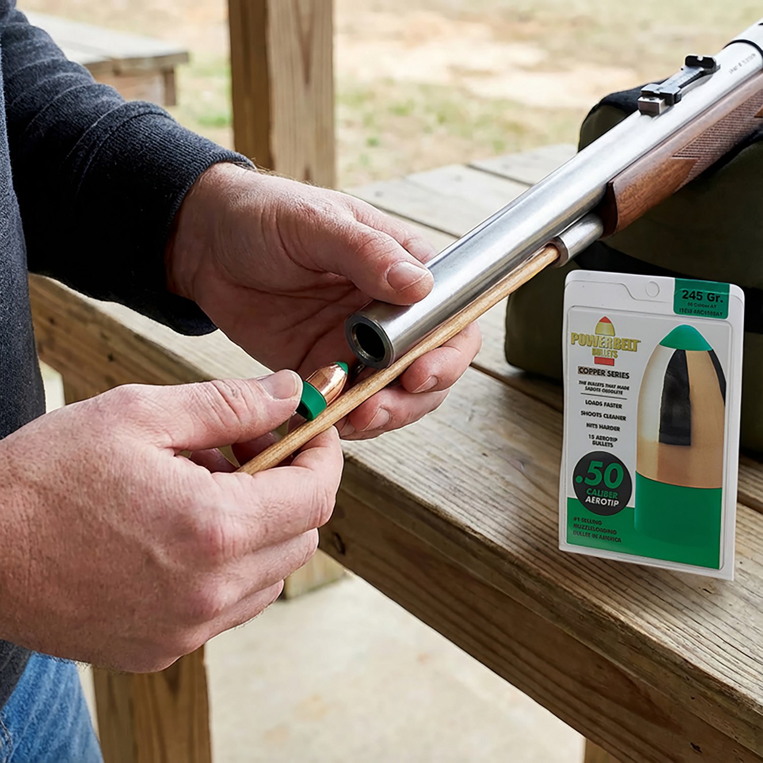 PowerBelt AeroTip™ Copper .50 Caliber 245-grain Muzzleloader Ammunition - view number 2