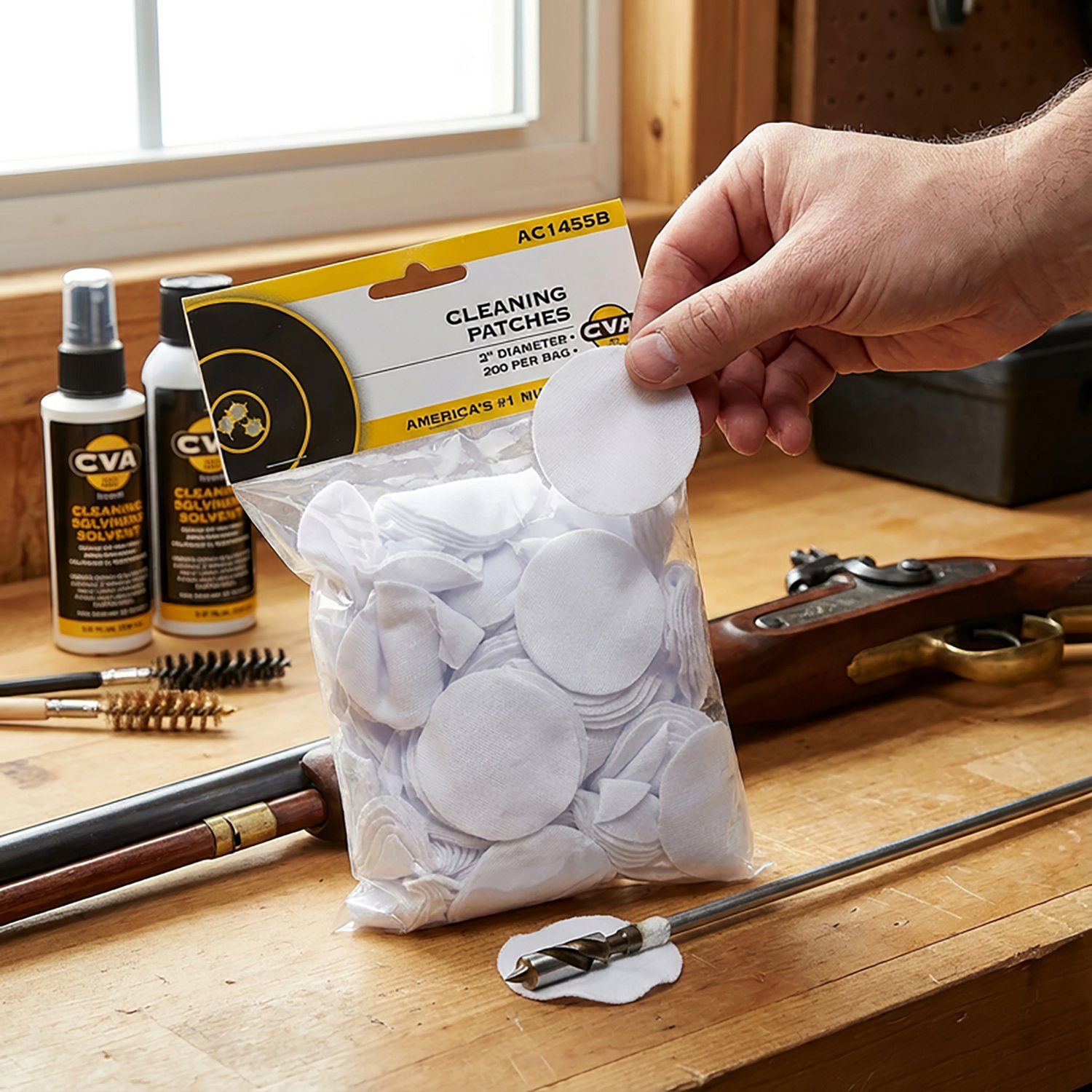 CVA Cleaning Patches 200-Pack - view number 2