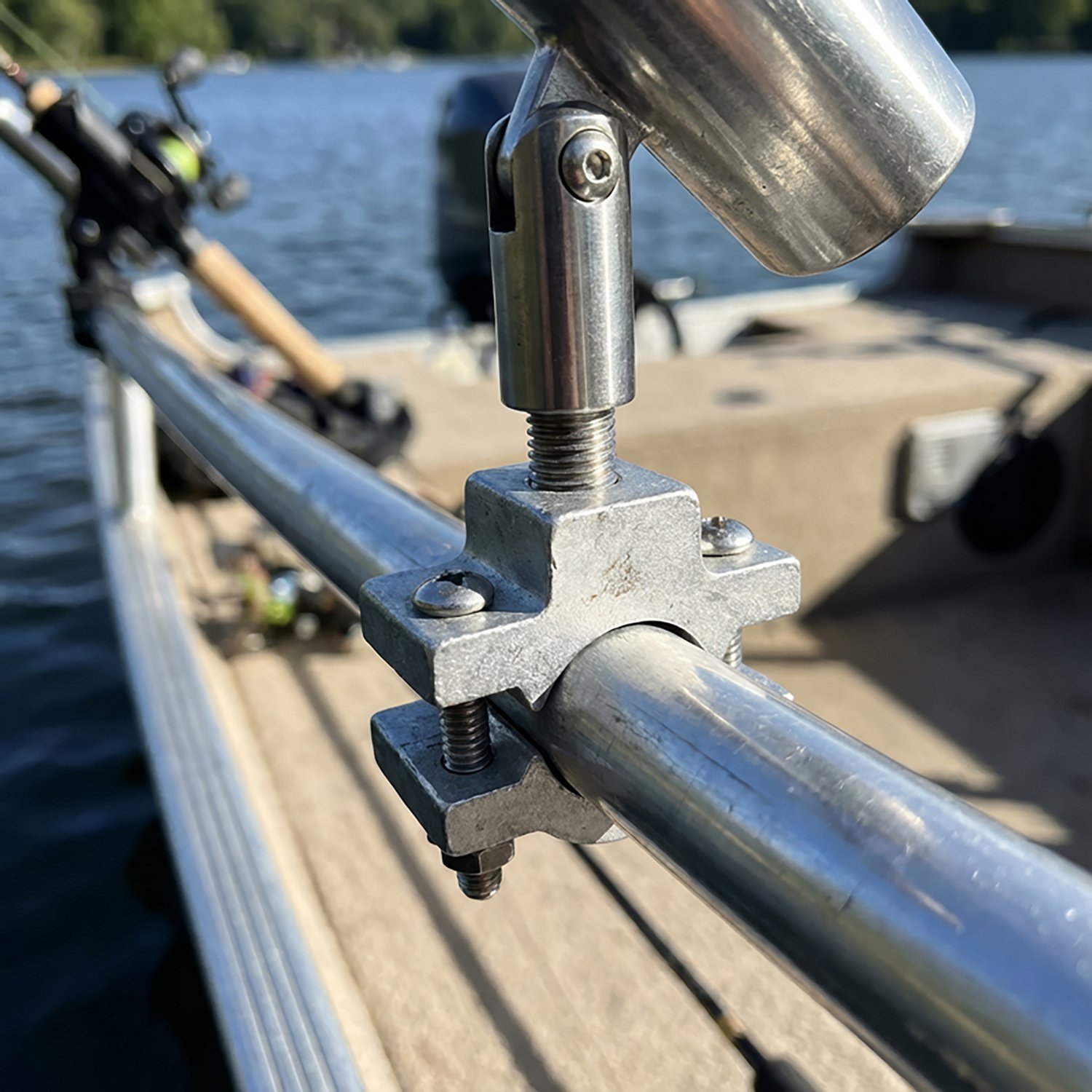 Driftmaster Li'l Pro Series 3/8" Thread Round  Clamp Base - view number 2