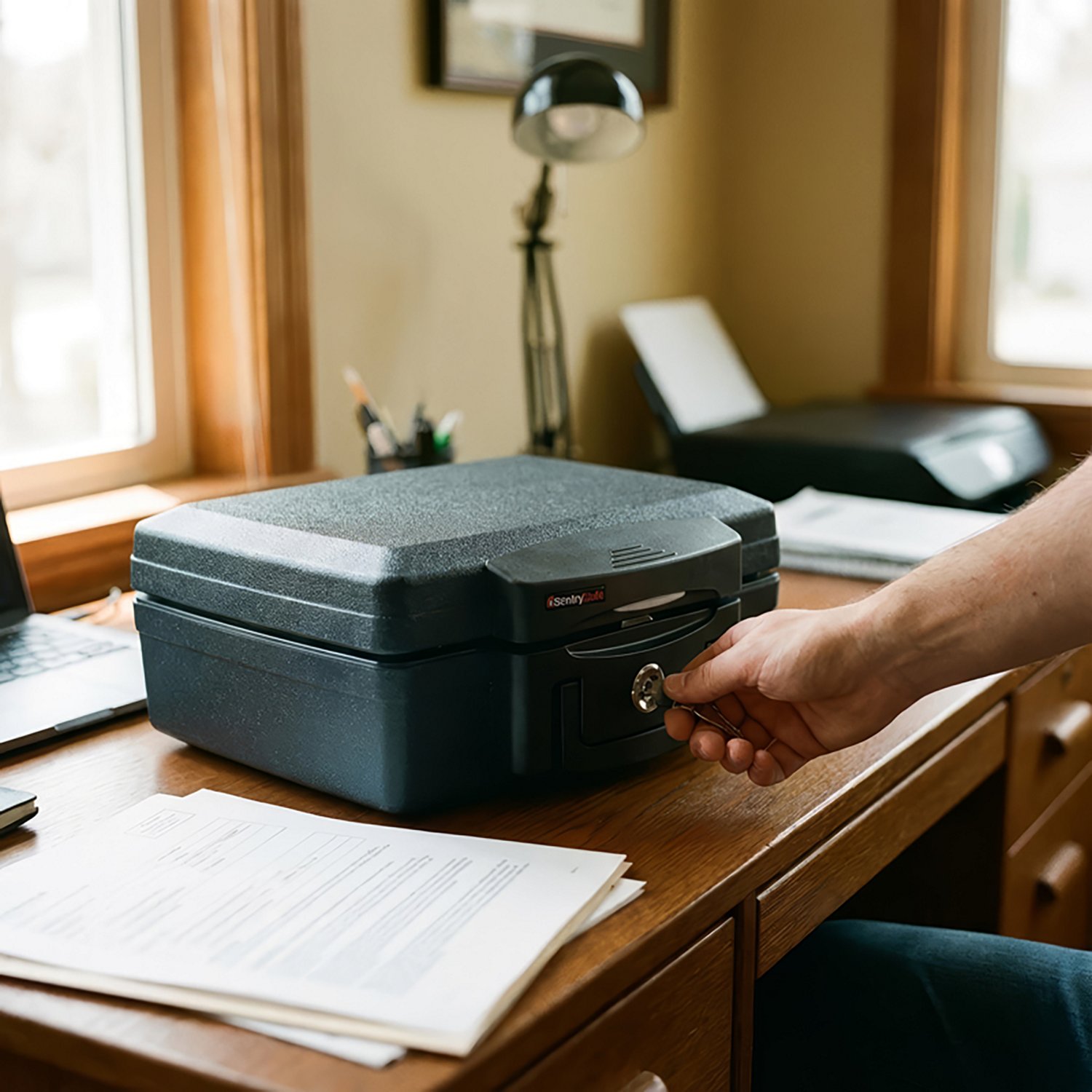 SentrySafe Fire-Safe Waterproof Chest                                                                                            - view number 3