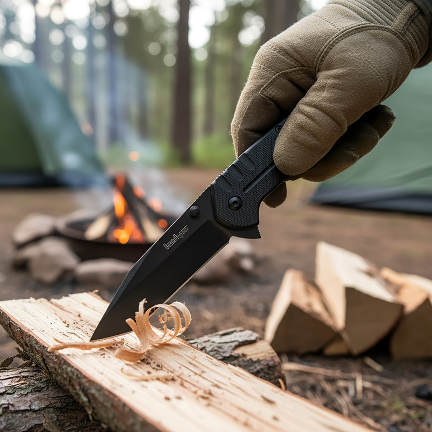 Kershaw Tone Tanto Blade Folding Knife - view number 2