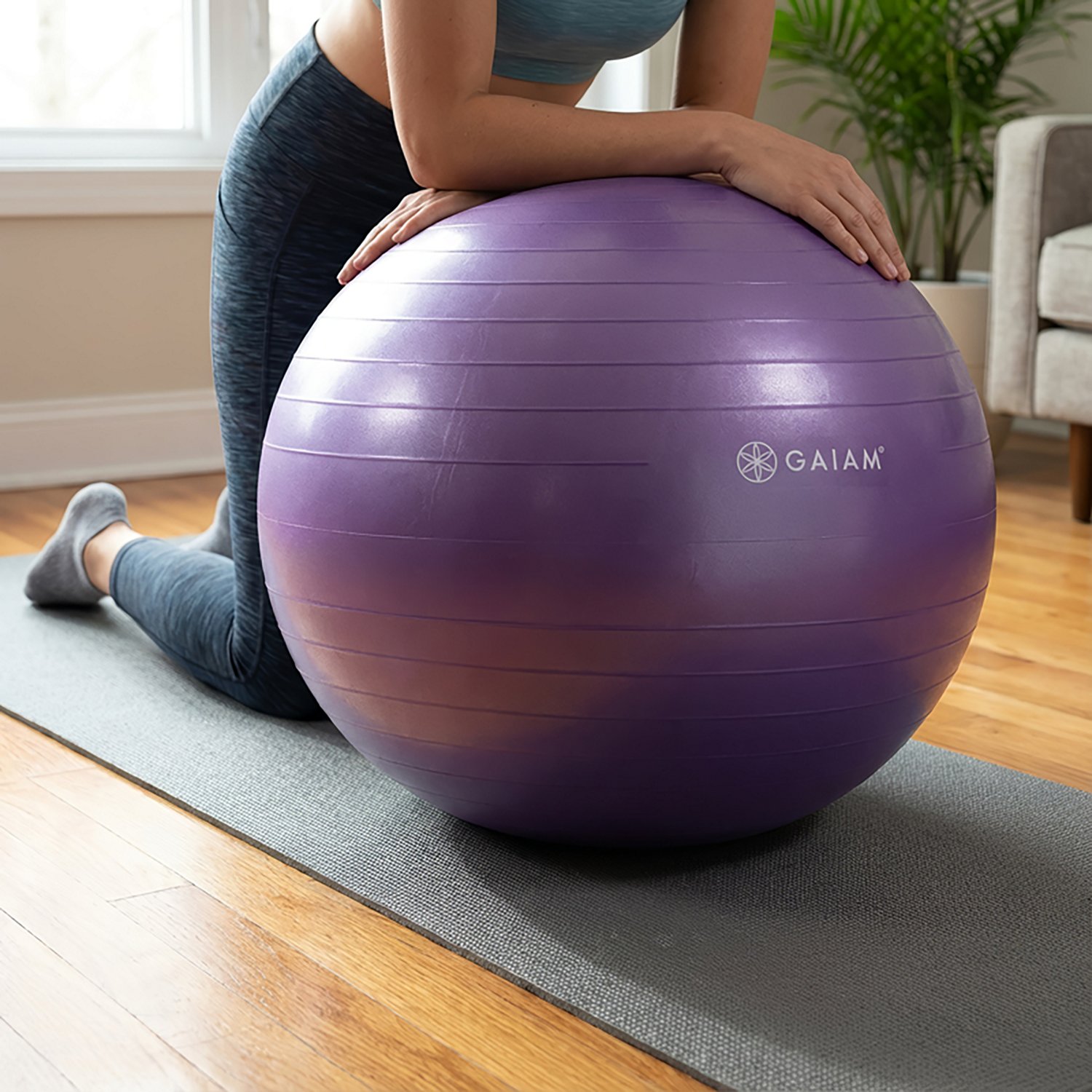Gaiam Eco Total Body 55 cm Balance Ball Kit                                                                                      - view number 2