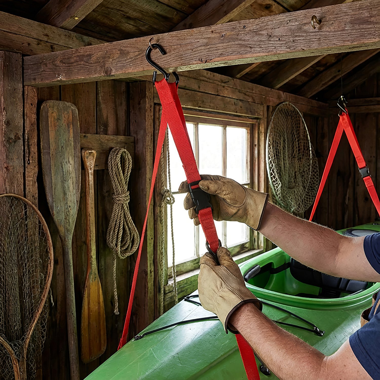 Malone Auto Racks SlingTwo™ Kayak Storage System                                                                               - view number 3