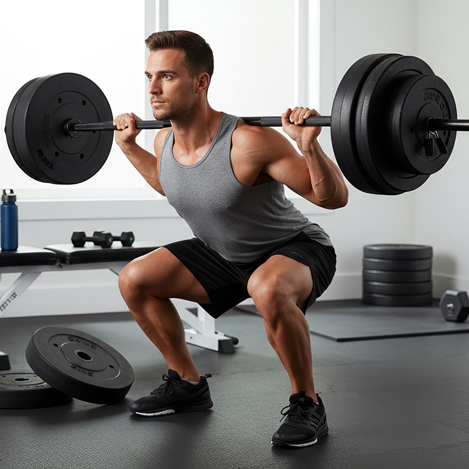 CAP Barbell 100 lb. Vinyl Weight Set - view number 4