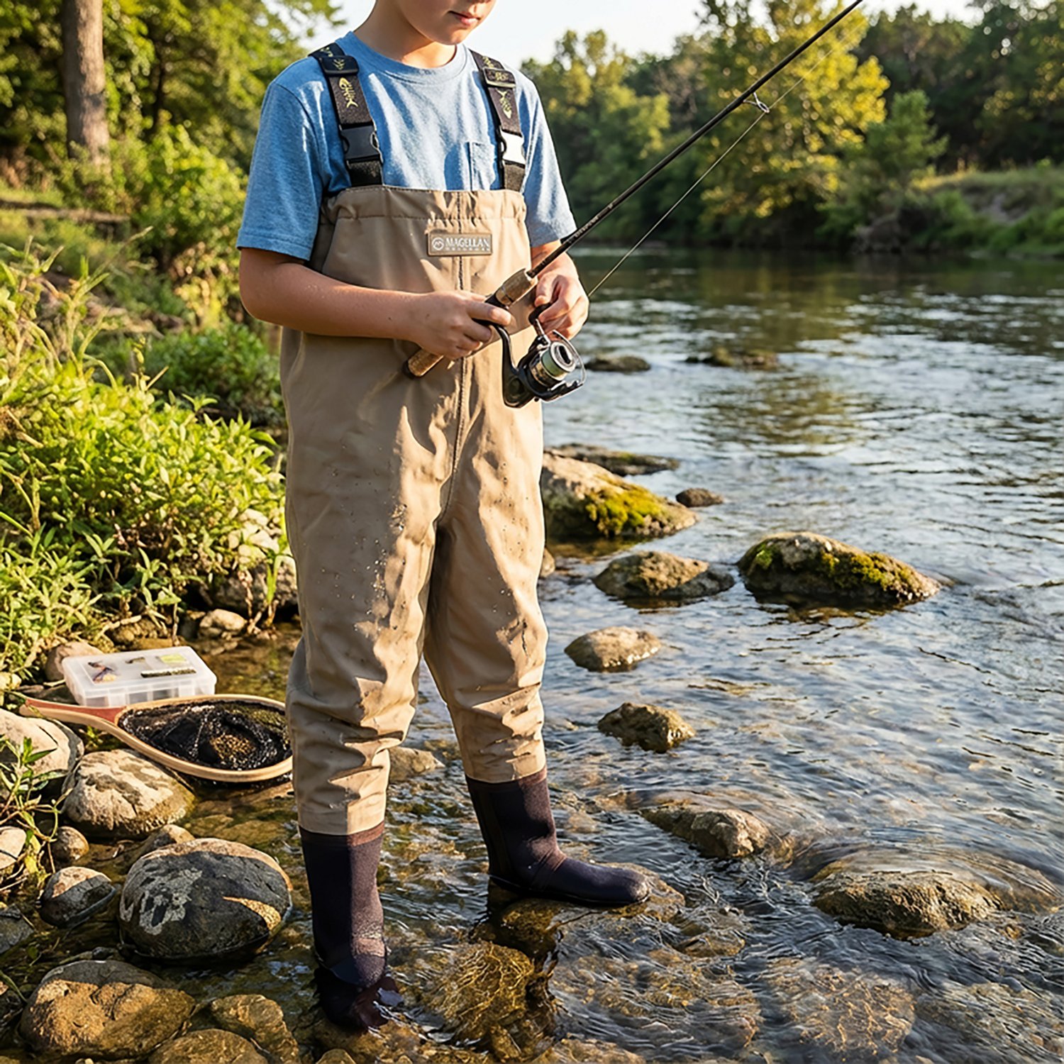 Magellan Outdoors Kids' Breathable Wader - view number 3