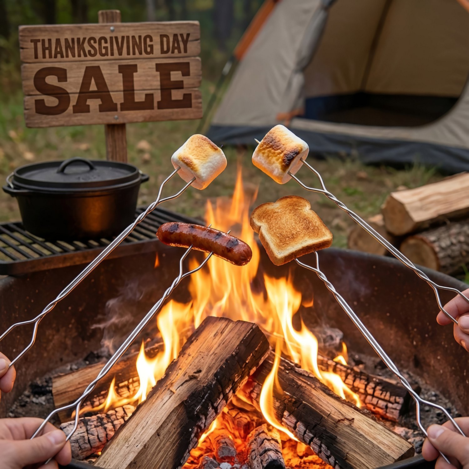 Coghlan's Toaster Forks 4-Pack                                                                                                   - view number 2