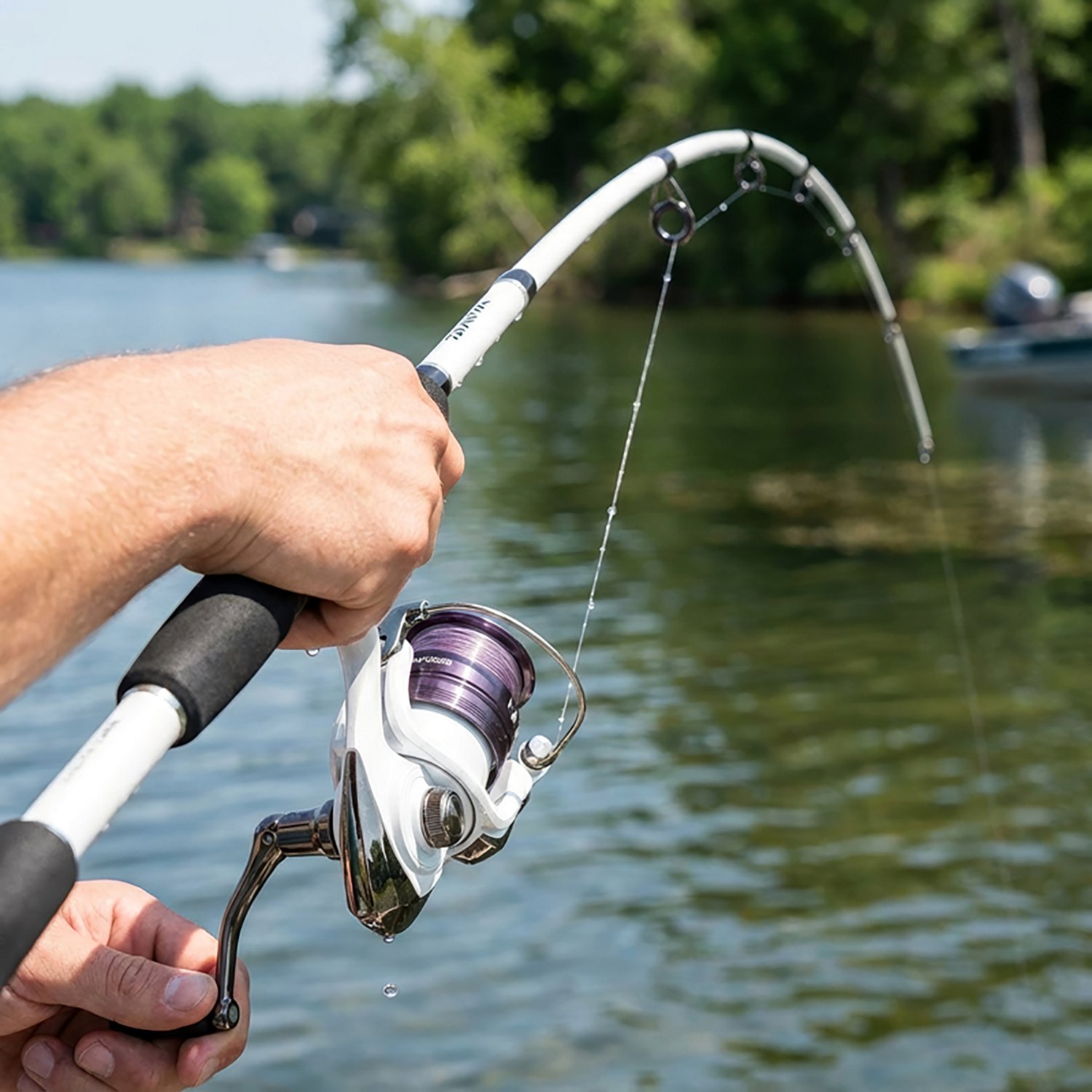 Daiwa DS-ONE 6'6" M Freshwater Spinning Rod and Reel Combo - view number 6