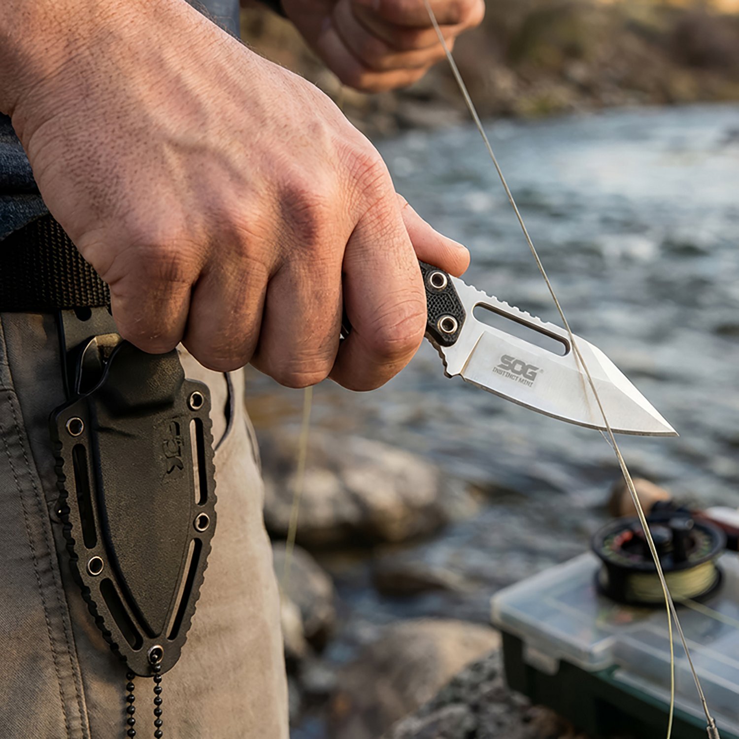 SOG Instinct Mini G-10 Fixed-Blade Knife - view number 3