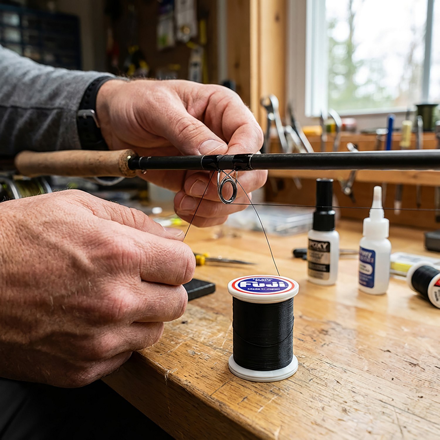 Fuji Ultra Poly Rod Wrapping Thread - view number 4