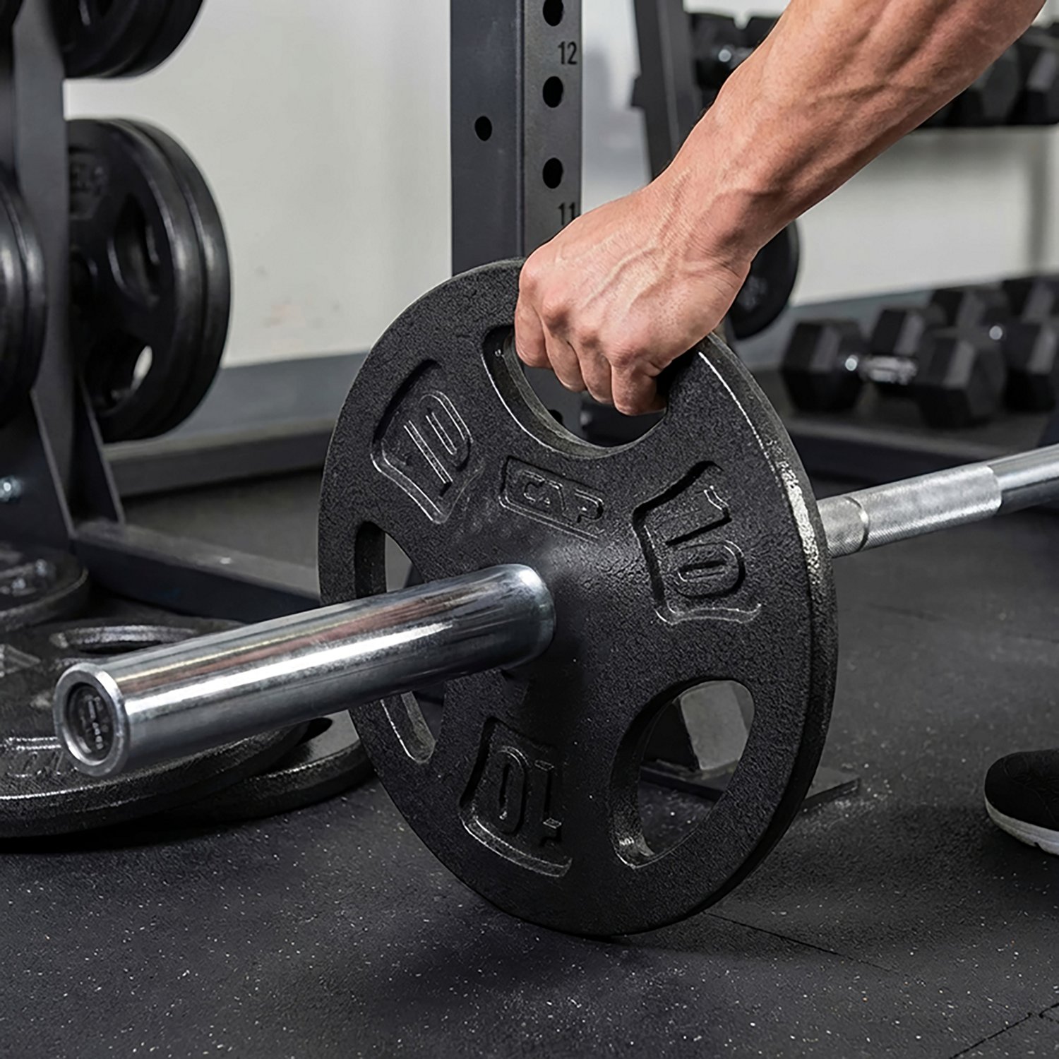 CAP Barbell 10 lb. Regular Grip Plate - view number 4