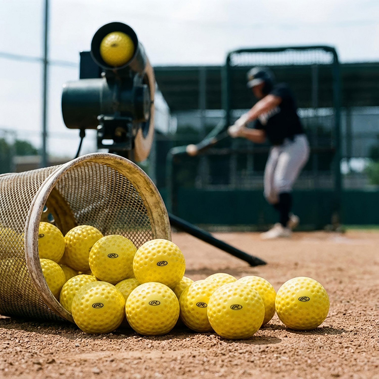 Rawlings 9 in Pitching Machine Baseballs 12-Pack - view number 2