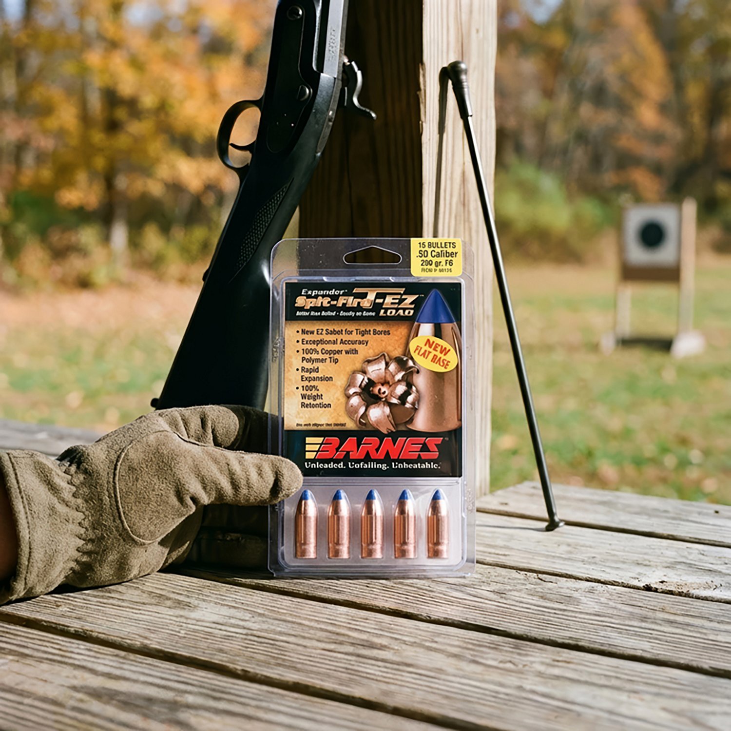 BARNES Spit-Fire T-EZ FB .50 250-Grain Black Powder Bullets - view number 3