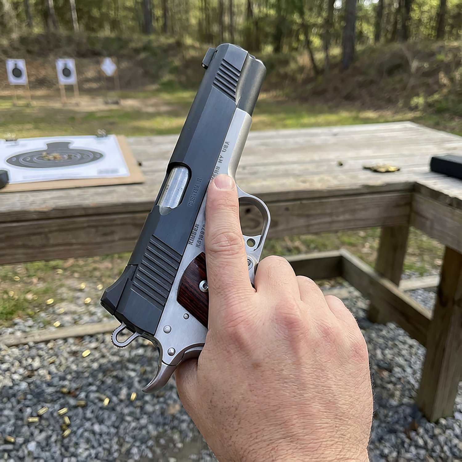 Kimber Custom II 2-Tone .45 ACP Semiautomatic Pistol - view number 4