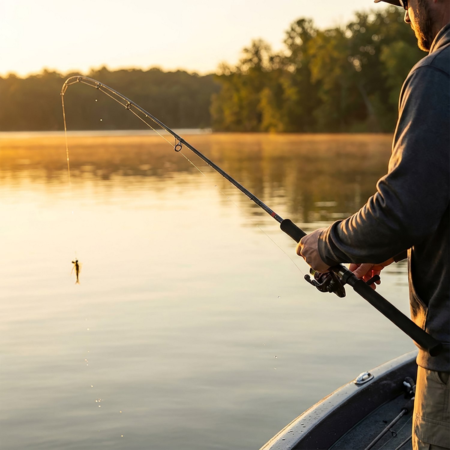 B 'n' M™ Buck's 16' ML Graphite Jig Rod - view number 2