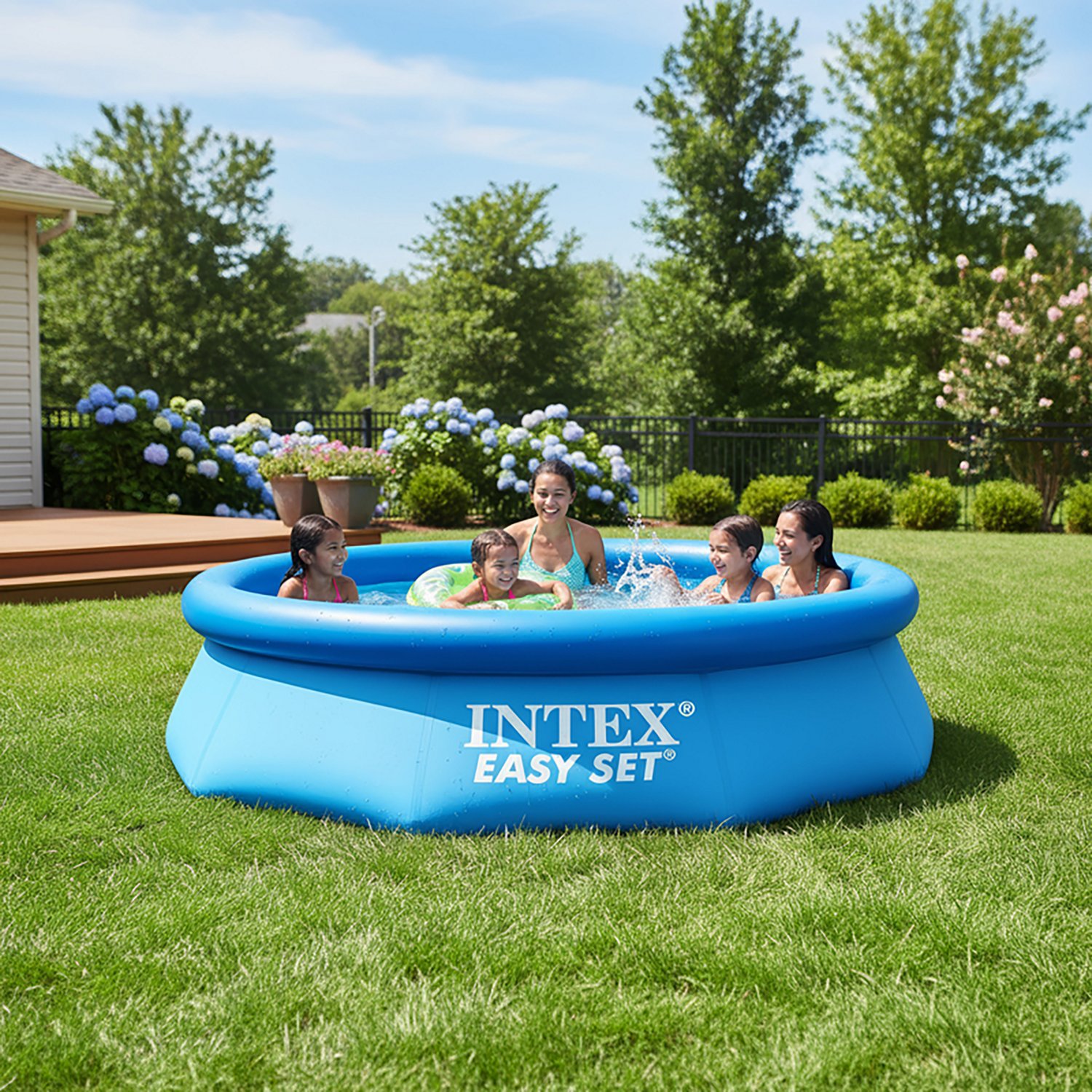 INTEX 10ft x 30in Easy Set Inflatable Pool - view number 6