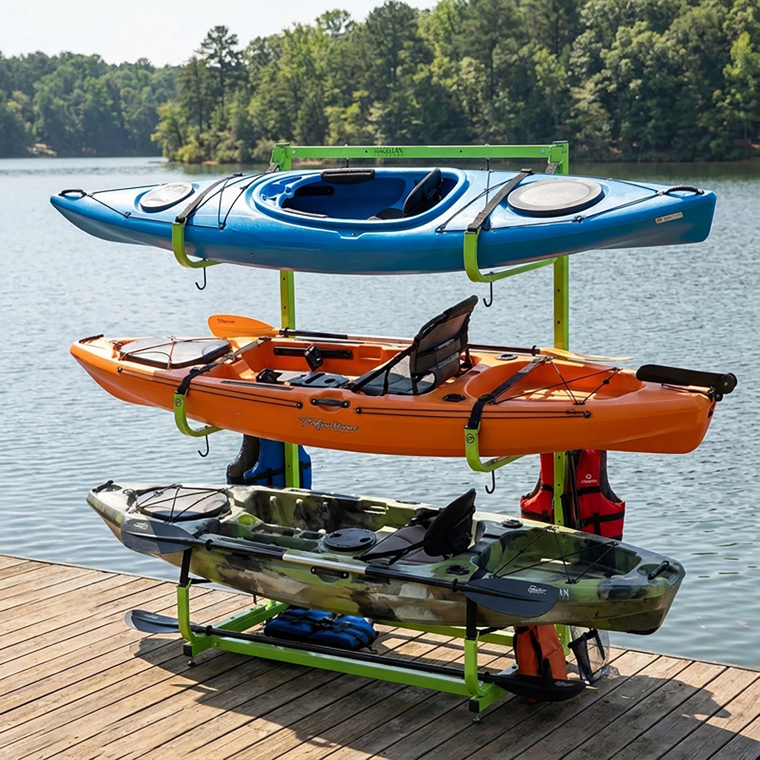 Magellan Outdoors 3-Tier Kayak Rack - view number 8