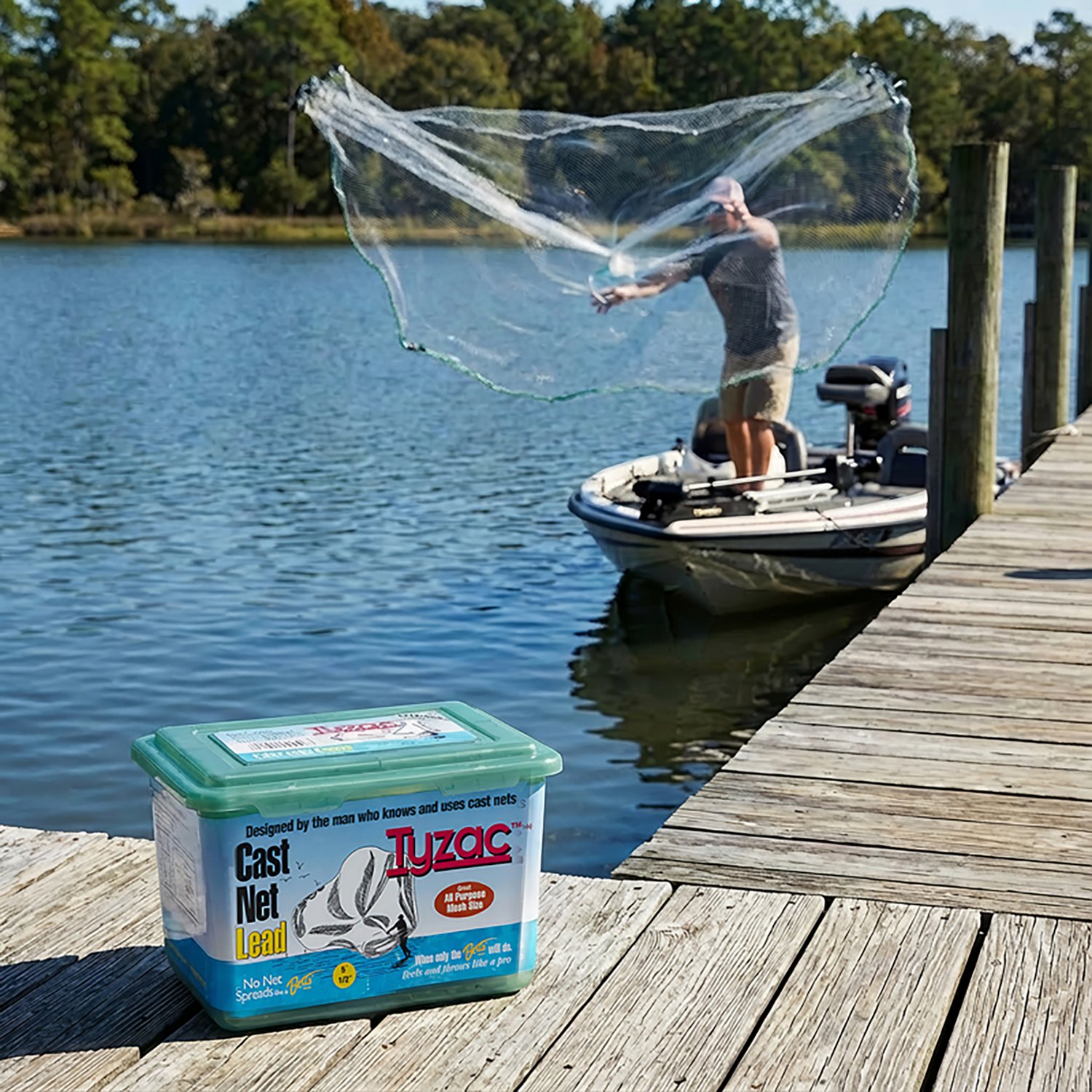 Betts® Sportsman Series Tyzac 5' Cast Net                                                                                       - view number 3