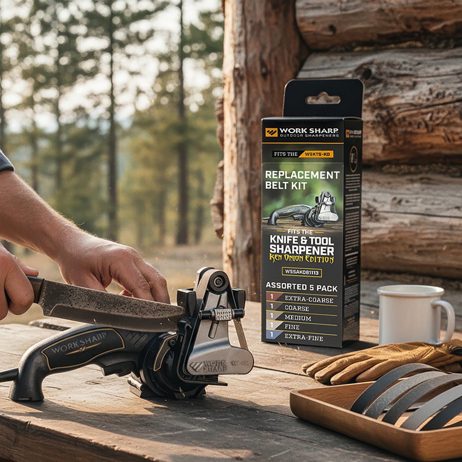 Work Sharp Ken Onion Edition Replacement Abrasive Belt Kit - view number 2