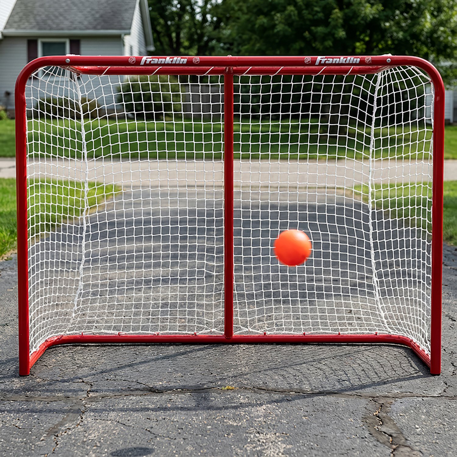 Franklin NHL 54 in Steel Hockey Goal - view number 3