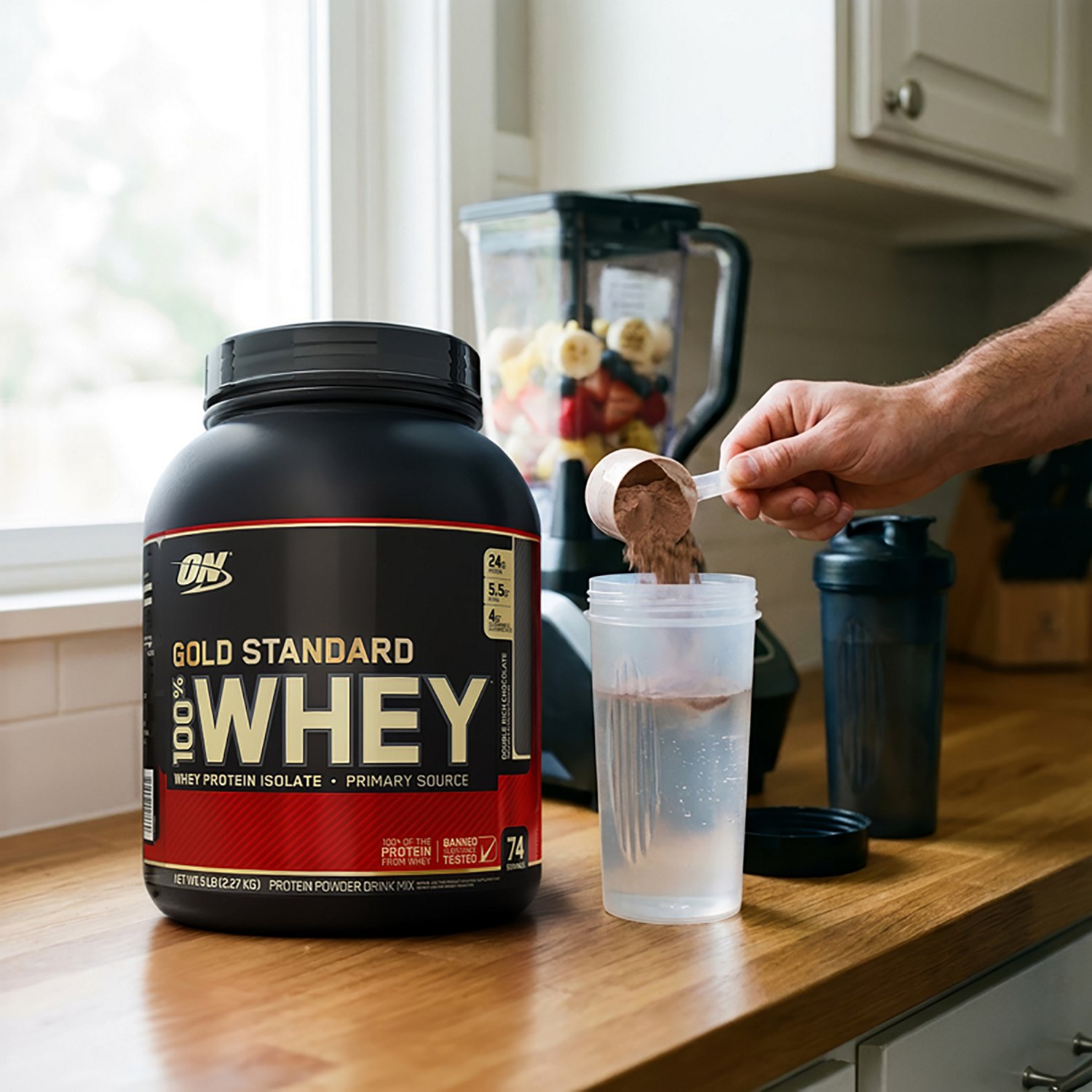 Optimum Nutrition Gold Standard 100 Percent Whey Protein Powder                                                                  - view number 4