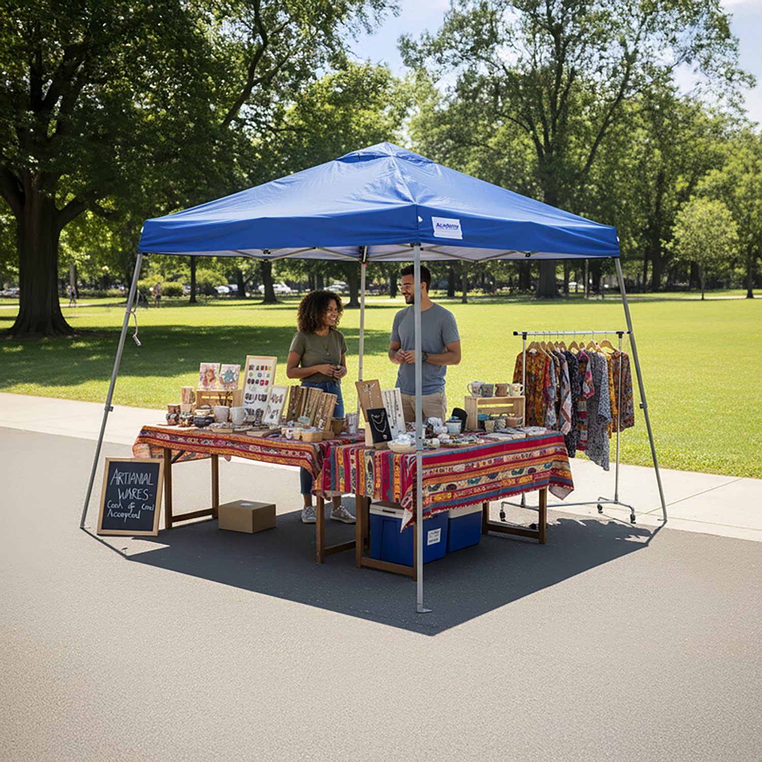 Academy Sports + Outdoors Easy Shade 12 ft x 12 ft Slant Leg Canopy - view number 4