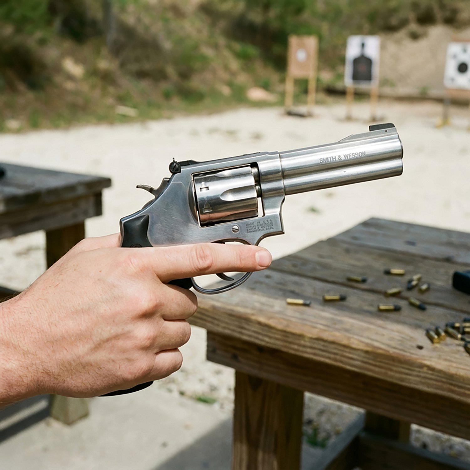 Smith & Wesson 617 K-22 Masterpiece .22 LR Revolver - view number 7