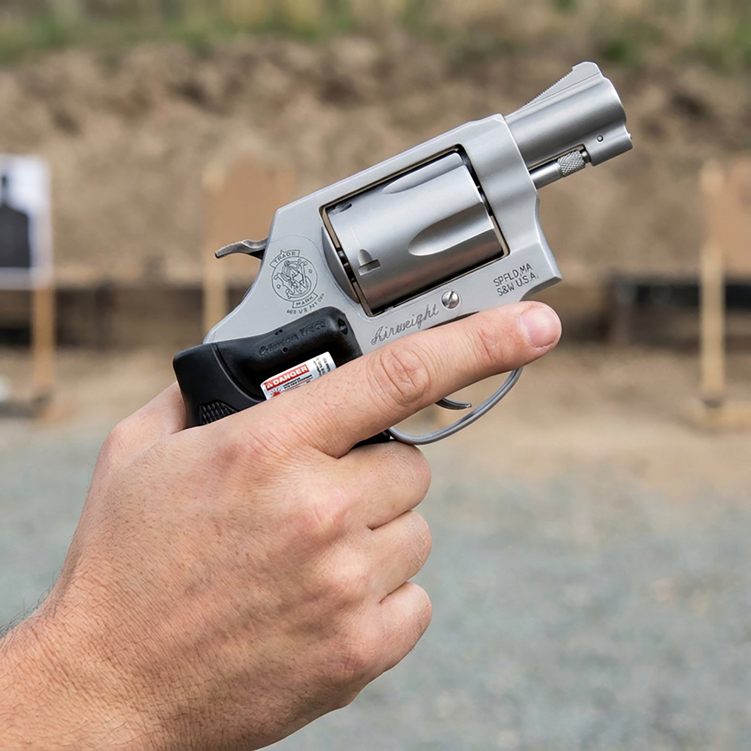 Smith & Wesson 637 Airweight Crimson Trace Lasergrip .38 Special