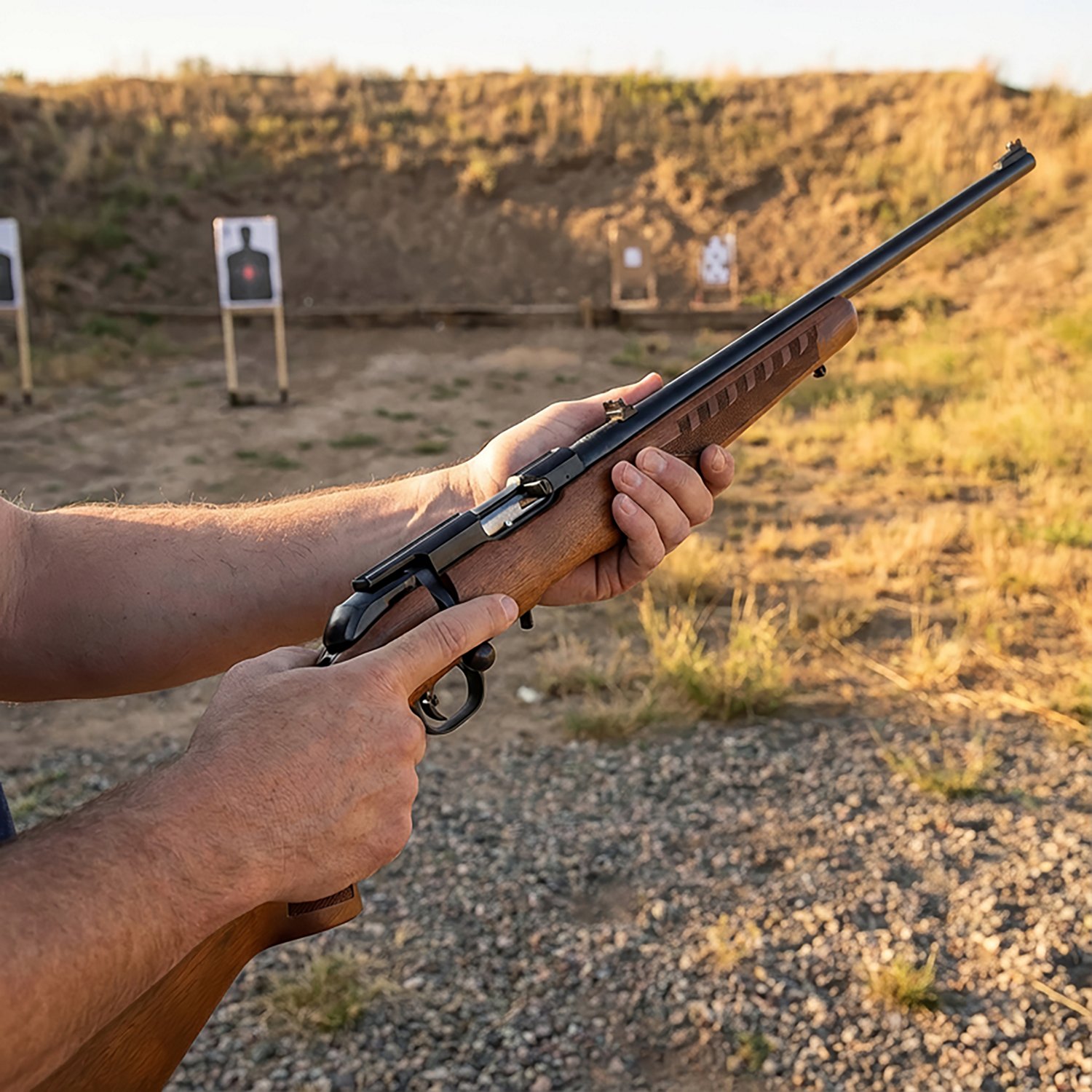 Ruger American Rimfire Wood Stock .22 LR Bolt-Action Rifle - view number 2