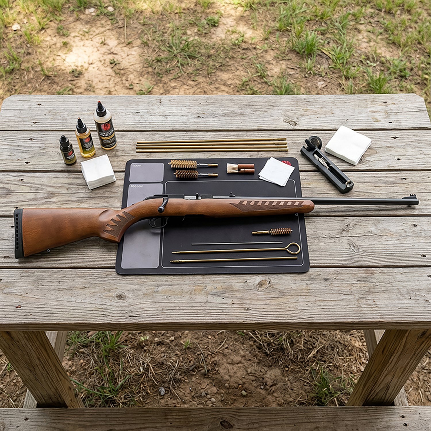 Ruger American Rimfire Wood Stock .22 LR Bolt-Action Rifle - view number 3