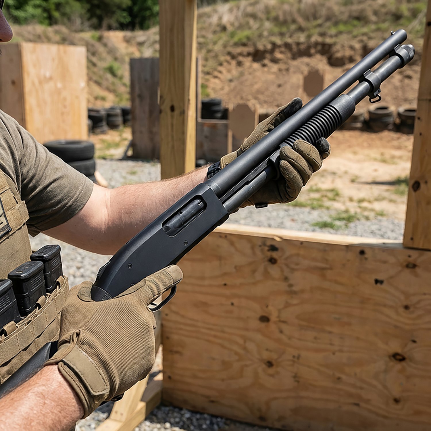 Mossberg 590A1 12 Gauge Pump-Action Shotgun - view number 3