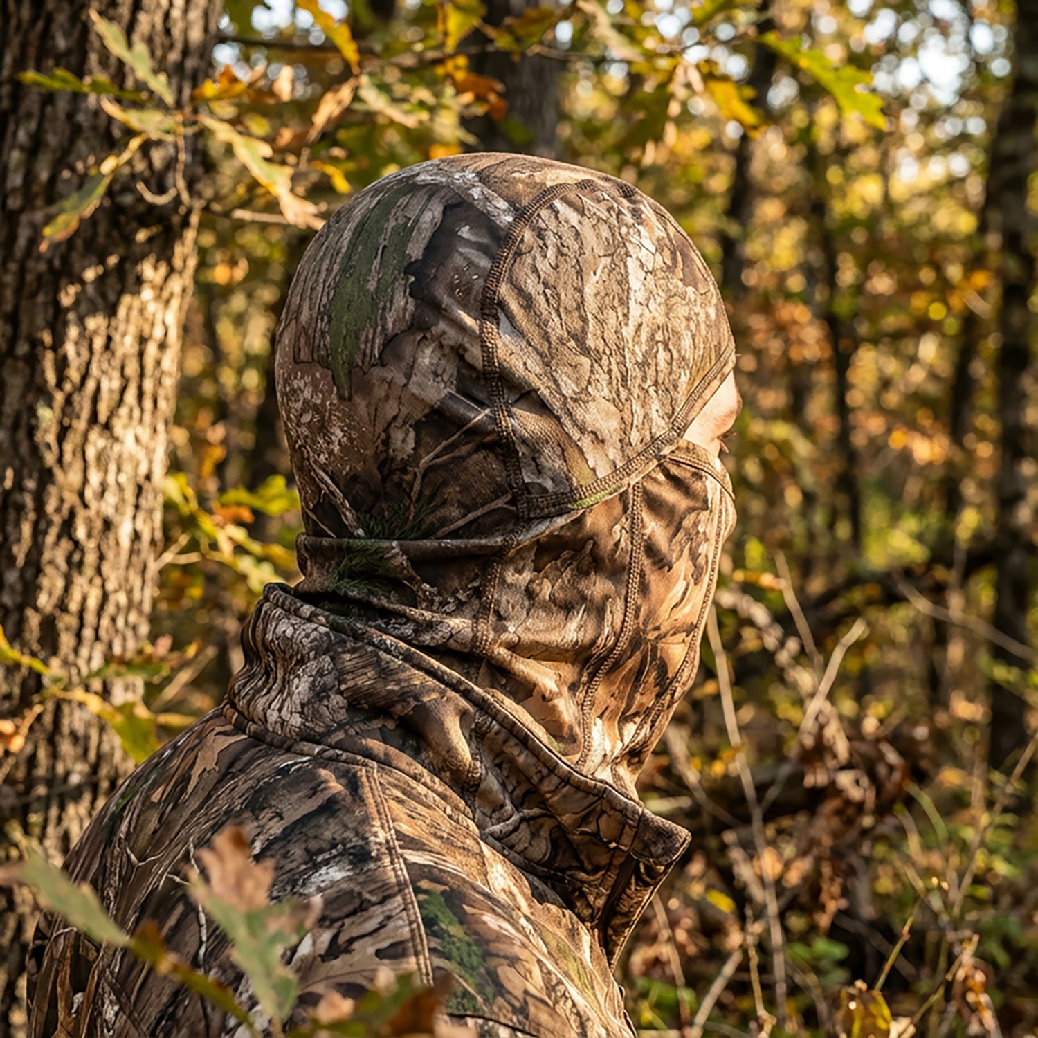 Magellan Outdoors Men's Eagle Pass Mesh Lightweight Camo/Hunting Face Mask                                                       - view number 4