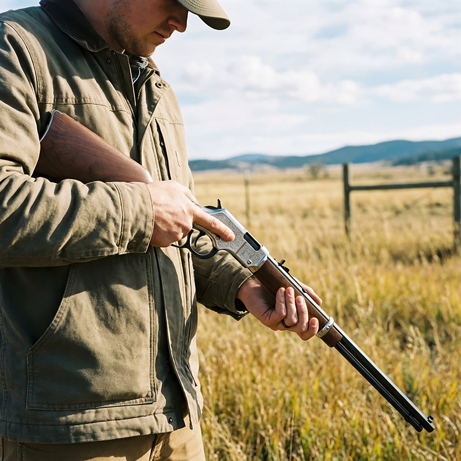 Henry Silver Eagle .22 WMR Lever-Action Rifle - view number 3