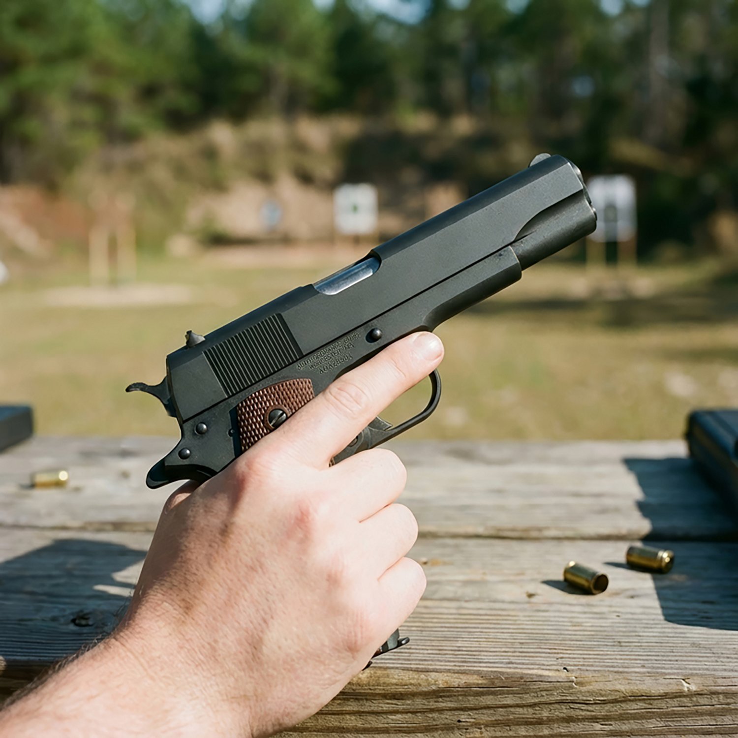 Thompson 1911 Matte Auto-Ordnance .45 ACP Pistol - view number 2