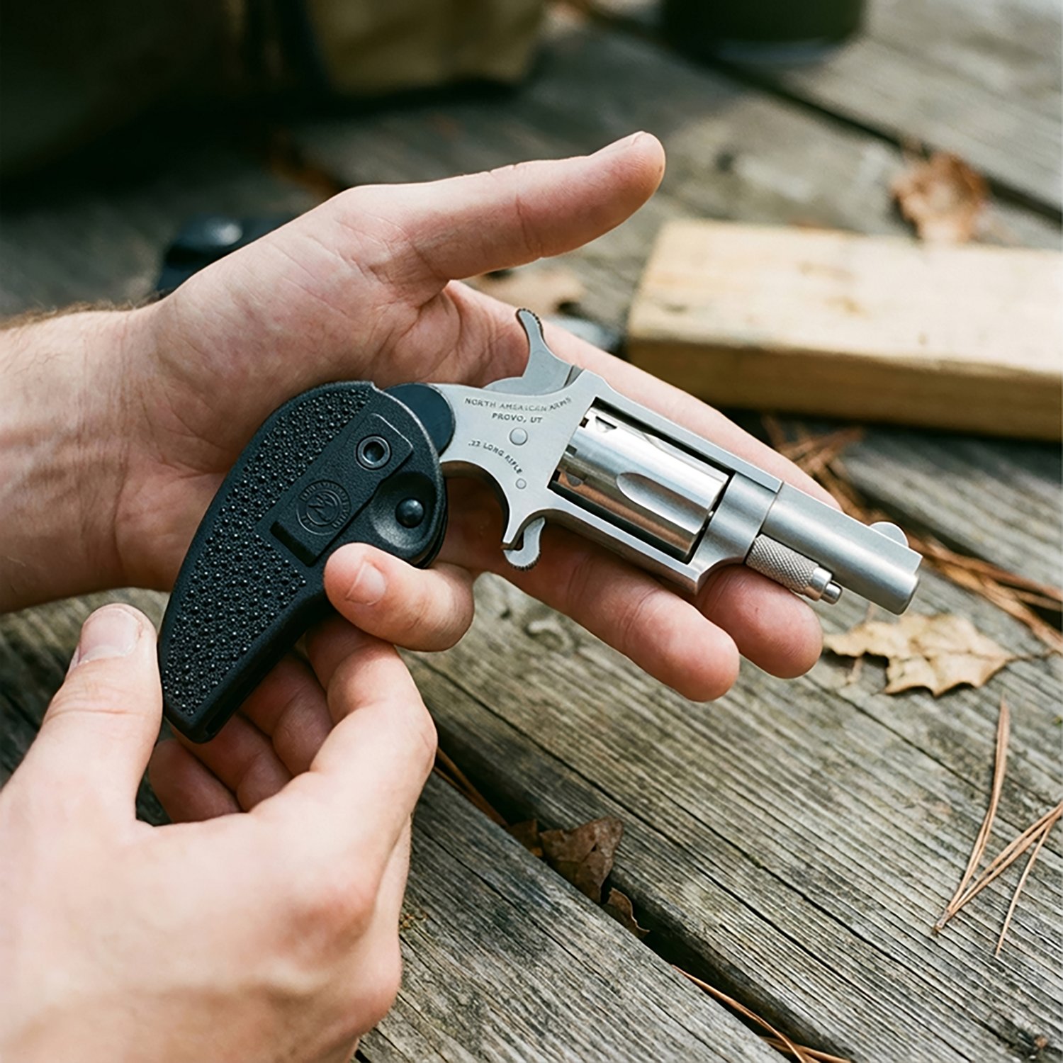 North American Arms Holster Grip .22 LR Revolver - view number 3