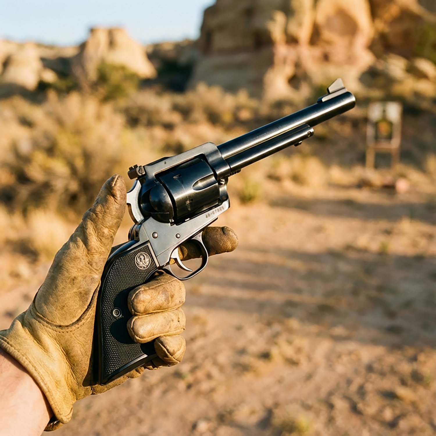 Ruger Blackhawk Blued .45 LC Revolver - view number 2