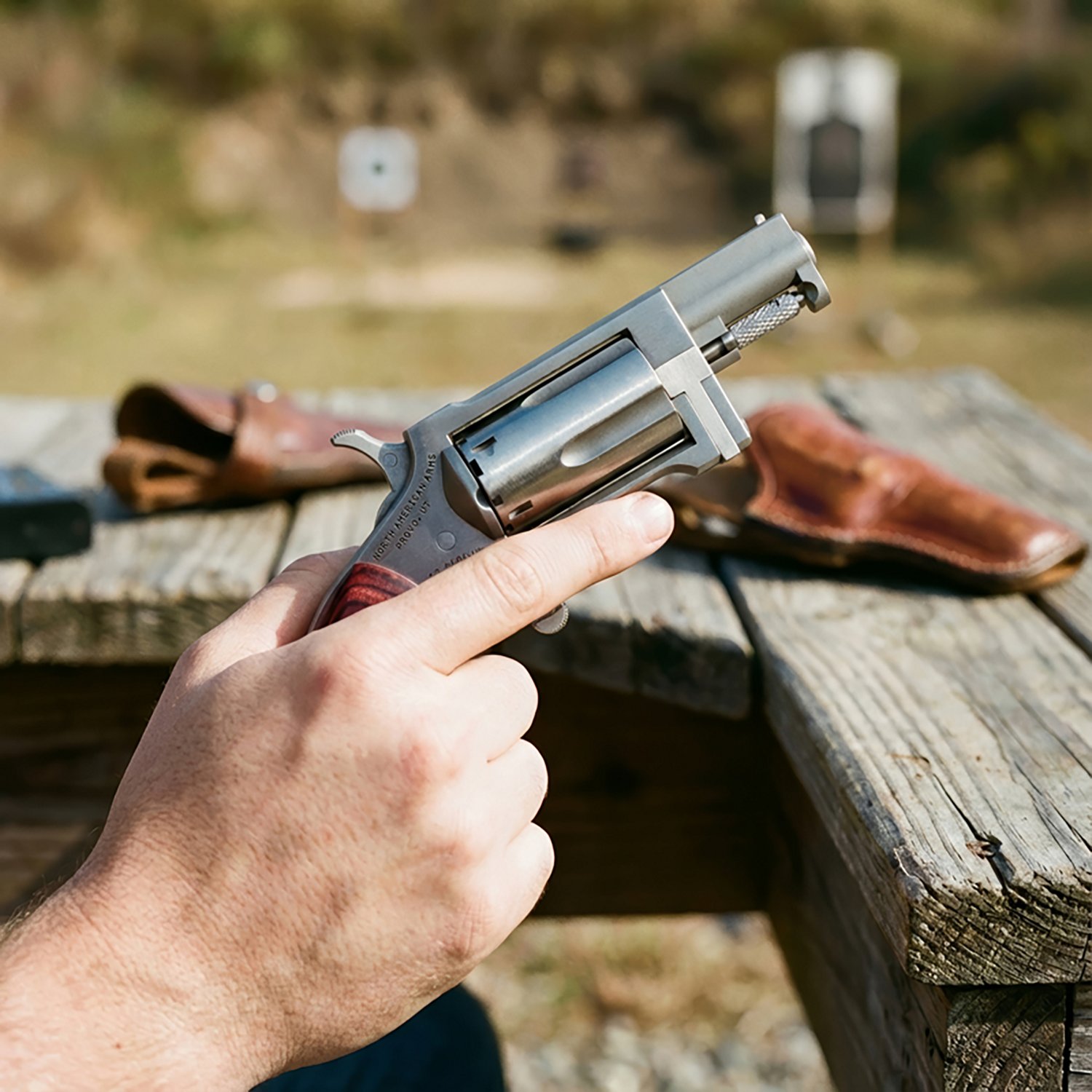 North American Arms Sidewinder .22 WMR Revolver - view number 4