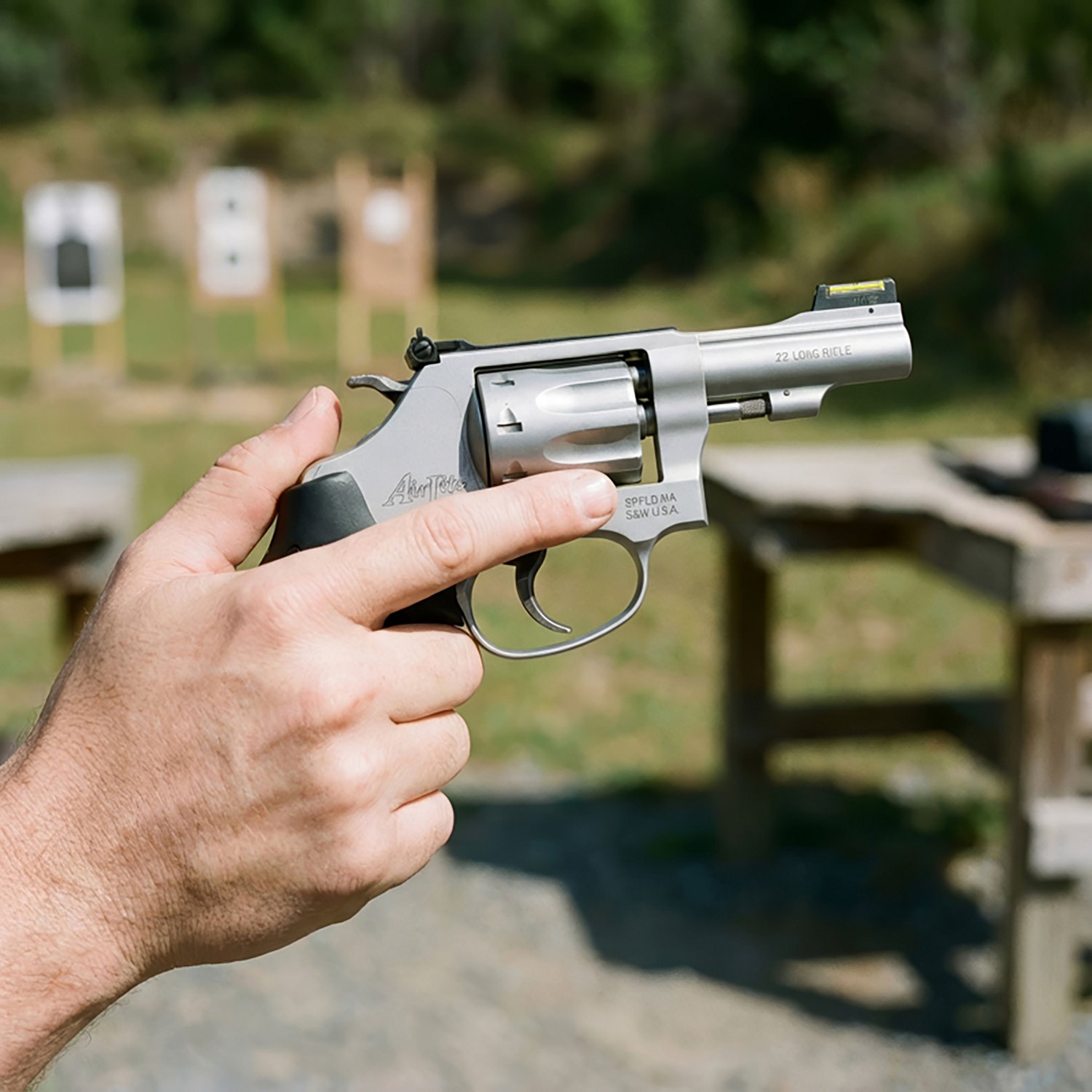 Smith & Wesson 317 Kit Gun .22 LR Revolver with HIVIZ Sight - view number 7