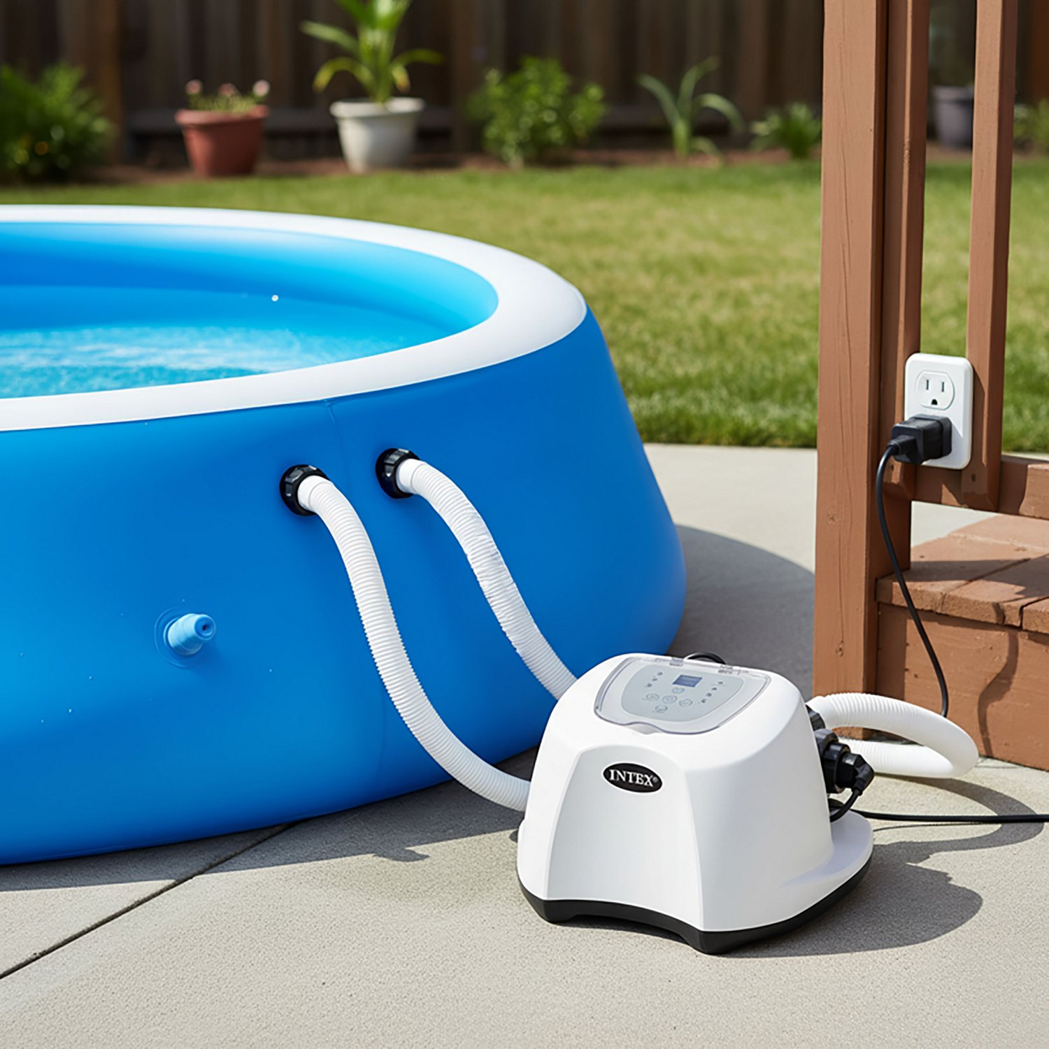INTEX 120 V Krystal Clear Saltwater Pool System - view number 3